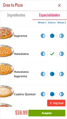 Pizza Hut El Salvador android App screenshot 10